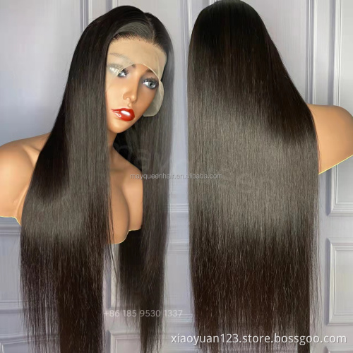 100% Virgin Brazilian Human Hair Frontal Wig 10A Grade Highlight Wigs Hot Sale Ombre Piano Color Human Hair Straight human Wigs